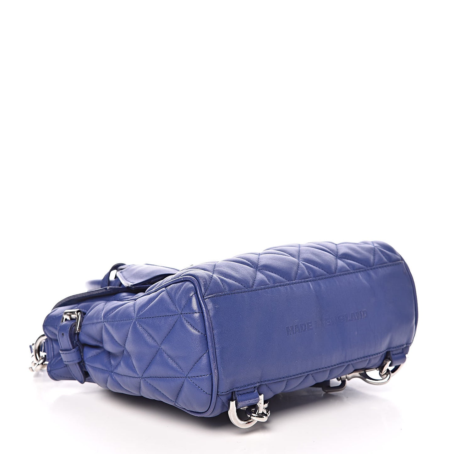 Nappa Quilted Mini Cara Delevingne Convertible Bag Indigo