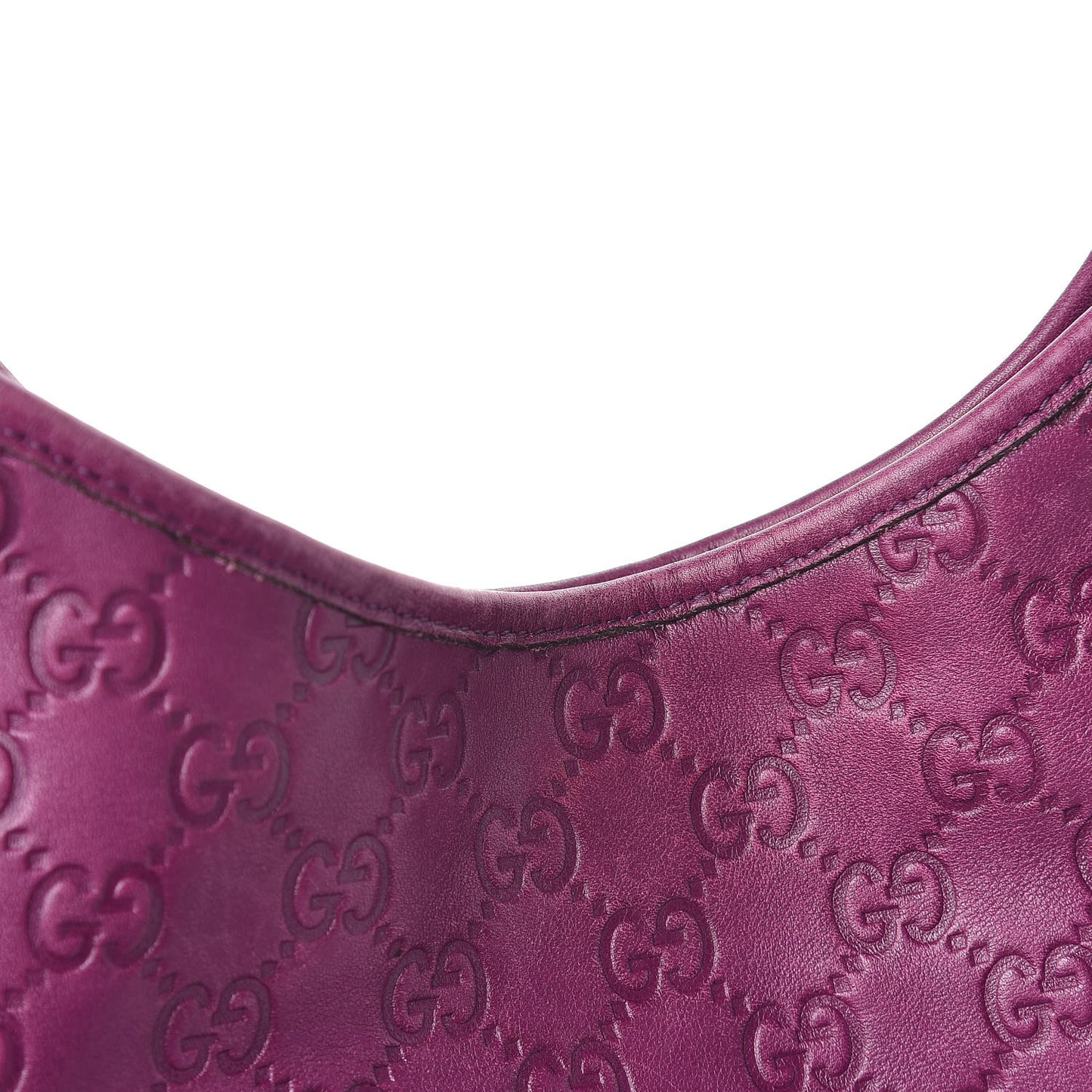 Guccissima Medium New Britt Hobo Purple