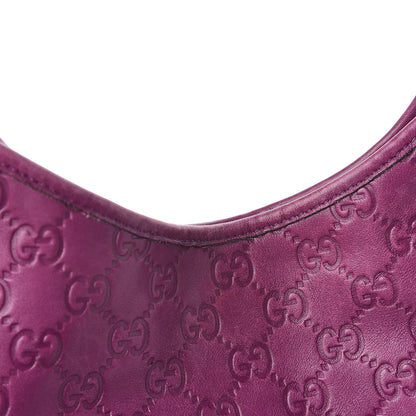 Gucci Guccissima Medium New Britt Hobo Purple 8 of 12