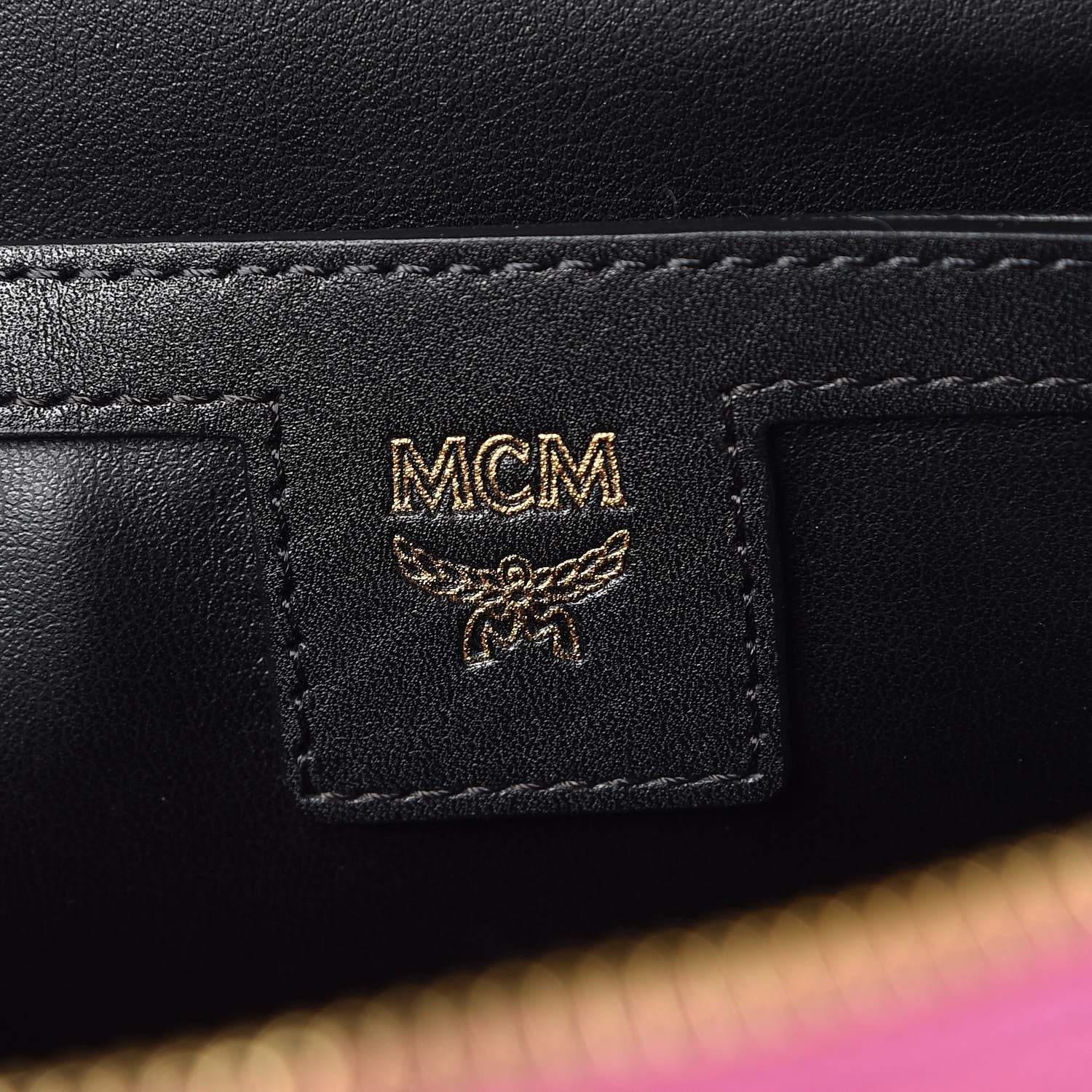 MCM Visetos Small Duke Backpack Pink 6 of 8