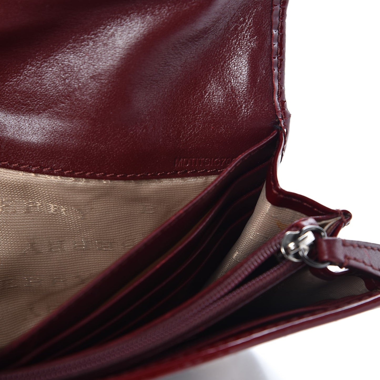 Nova Check Heart Wallet Berry Red