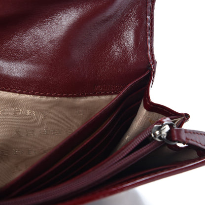 Burberry Nova Check Heart Wallet Berry Red 7 of 10