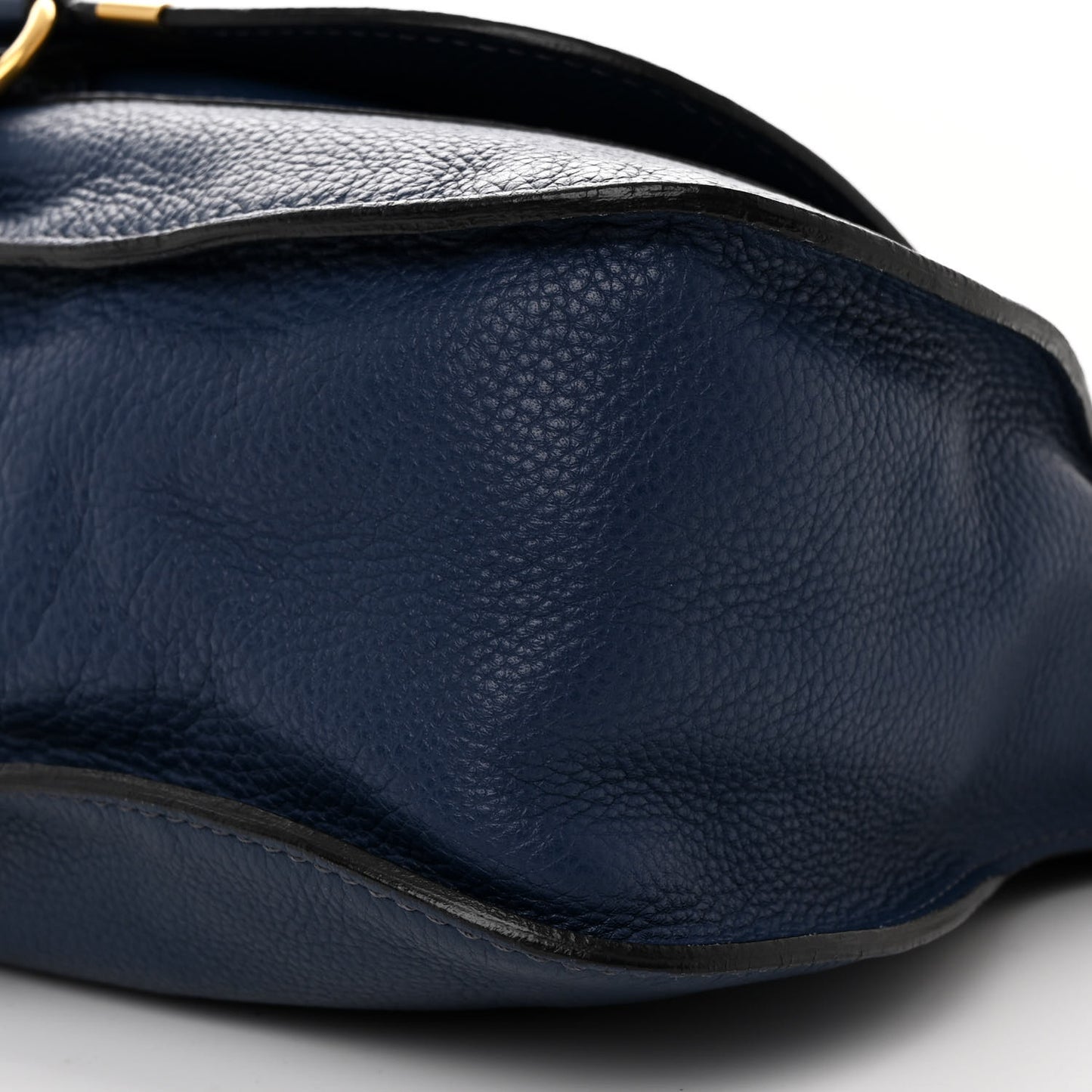 Calfskin Medium Marcie Satchel Scuba Blue
