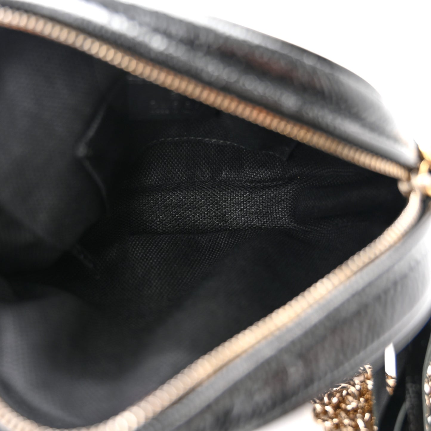 Patent Mini Soho Chain Bag Black