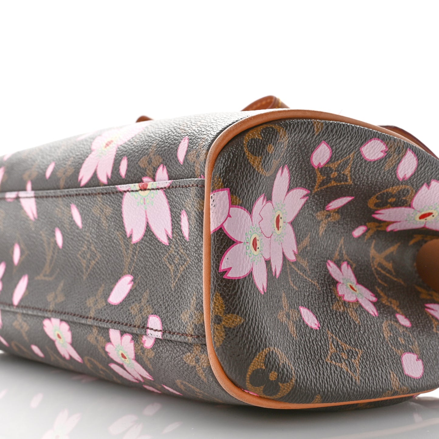 Monogram Cherry Blossom Sac Retro Bag Brown