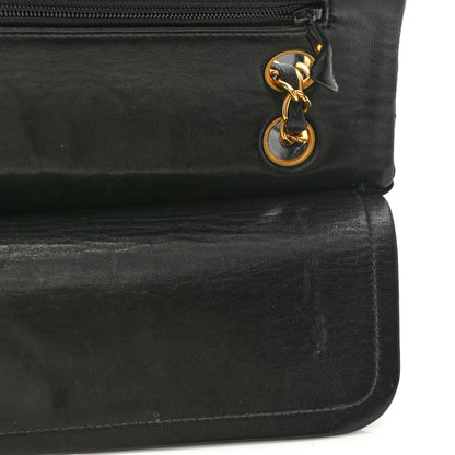 Chanel Lambskin Quilted Small Double Flap Black 10 of 10