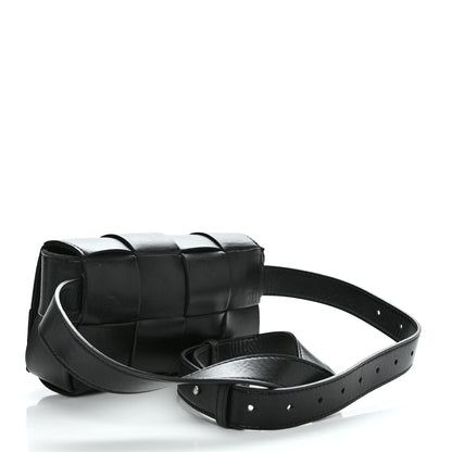 Bottega Veneta Nappa Maxi Intreccio The Belt Cassette Bag Black 4 of 9