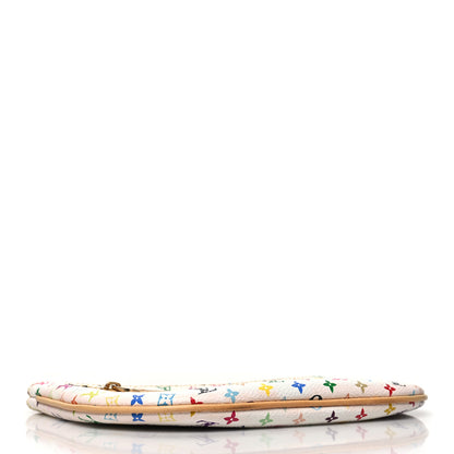 Louis Vuitton Monogram Multicolor Pochette Plate GM White 4 of 10