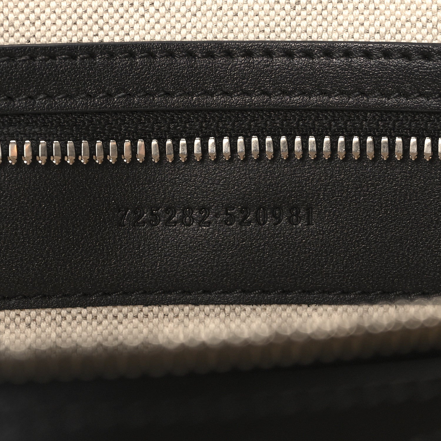 Gucci Calfskin GG Tennis Embossed Duffle Bag Black 6 of 11