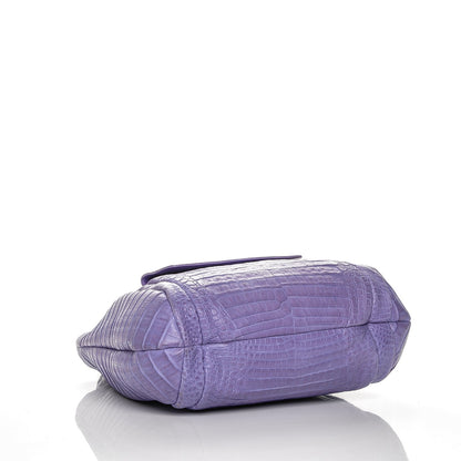 Nancy Gonzalez Crocodile Tote Violet 4 of 6