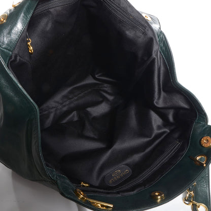 Chanel Lambskin Shoulder Bag Green 5 of 7