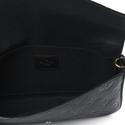 Louis Vuitton Empreinte Pochette Felicie Chain Wallet Black 4 of 4