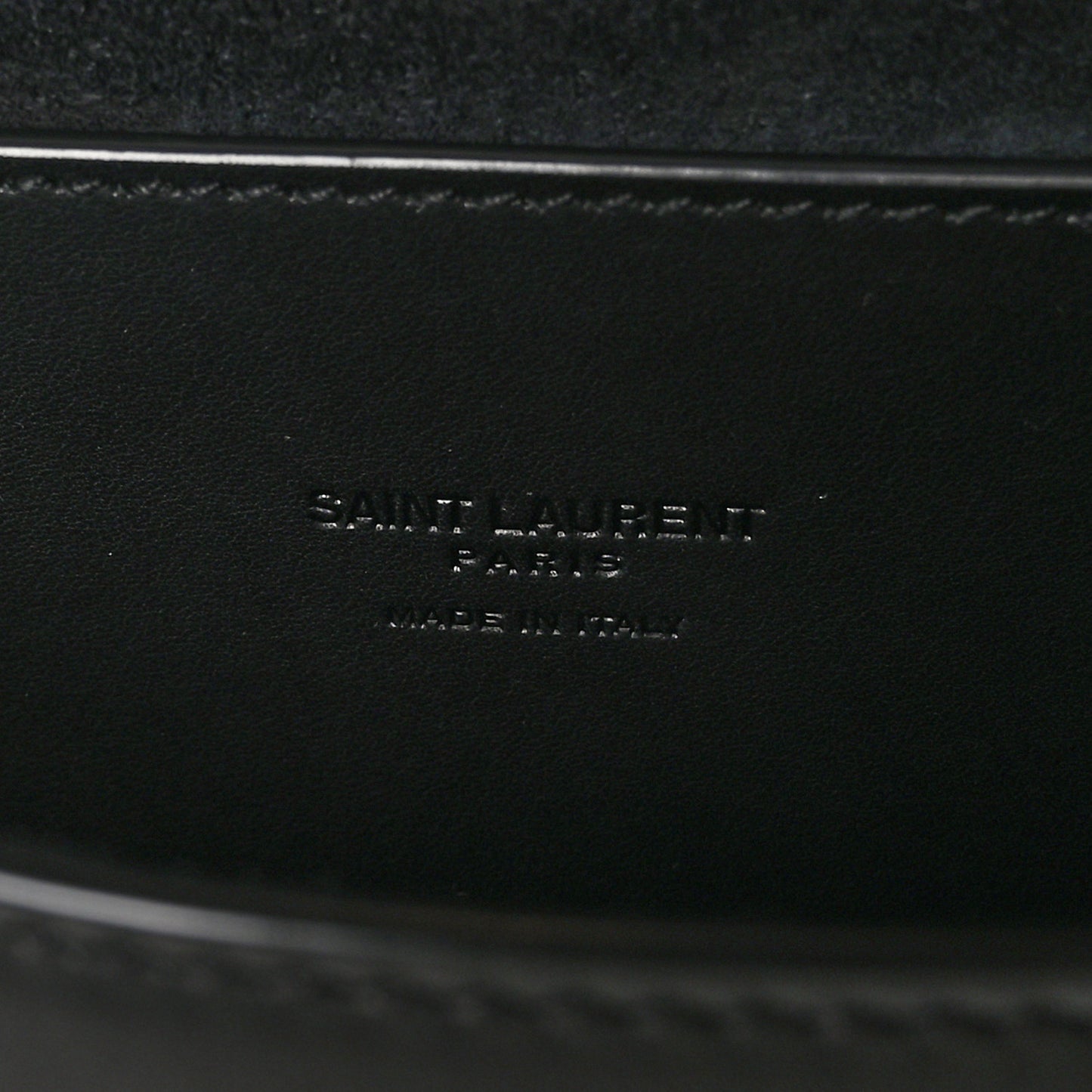 Smooth Calfskin Monogram Medium Kaia Satchel Black
