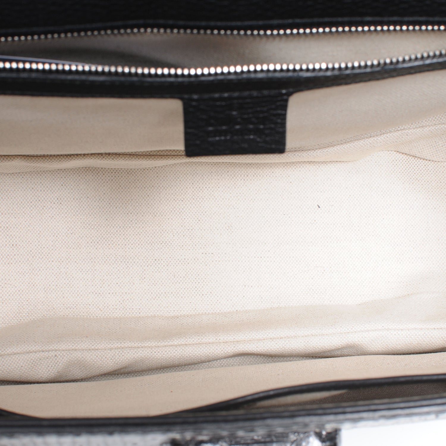 Gucci Python New Bamboo Large Top Handle Bag Black 5 of 7
