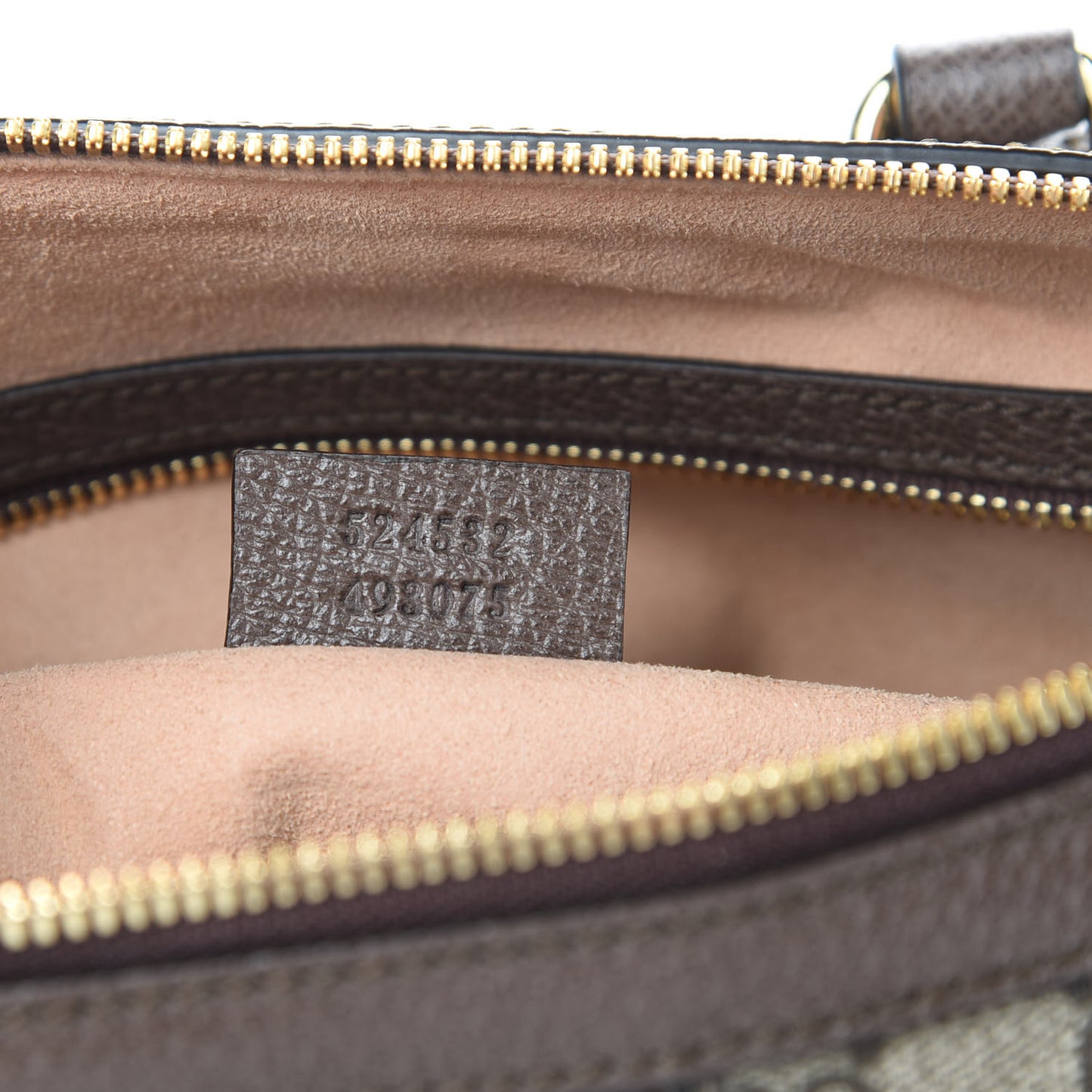 GG Supreme Monogram Web Medium Ophidia Boston Brown
