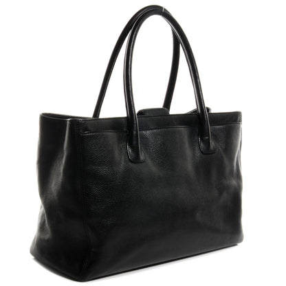 Chanel Calfskin Cerf Shopper Tote Black 12 of 18