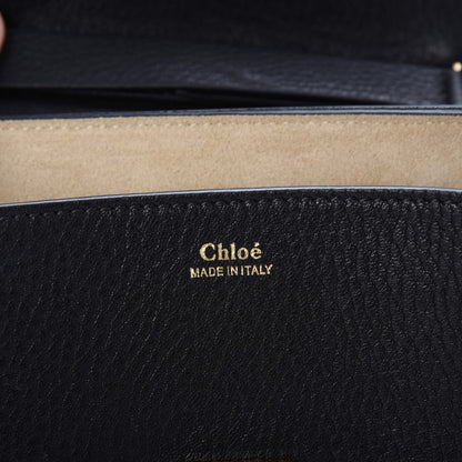 Chloe Grained Lambskin Drew Shoulder Bag Black 6 of 6