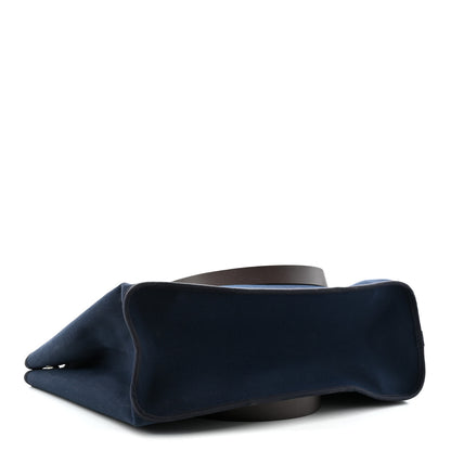 Hermes Toile Cabag 39 Bleu Nuit 4 of 10
