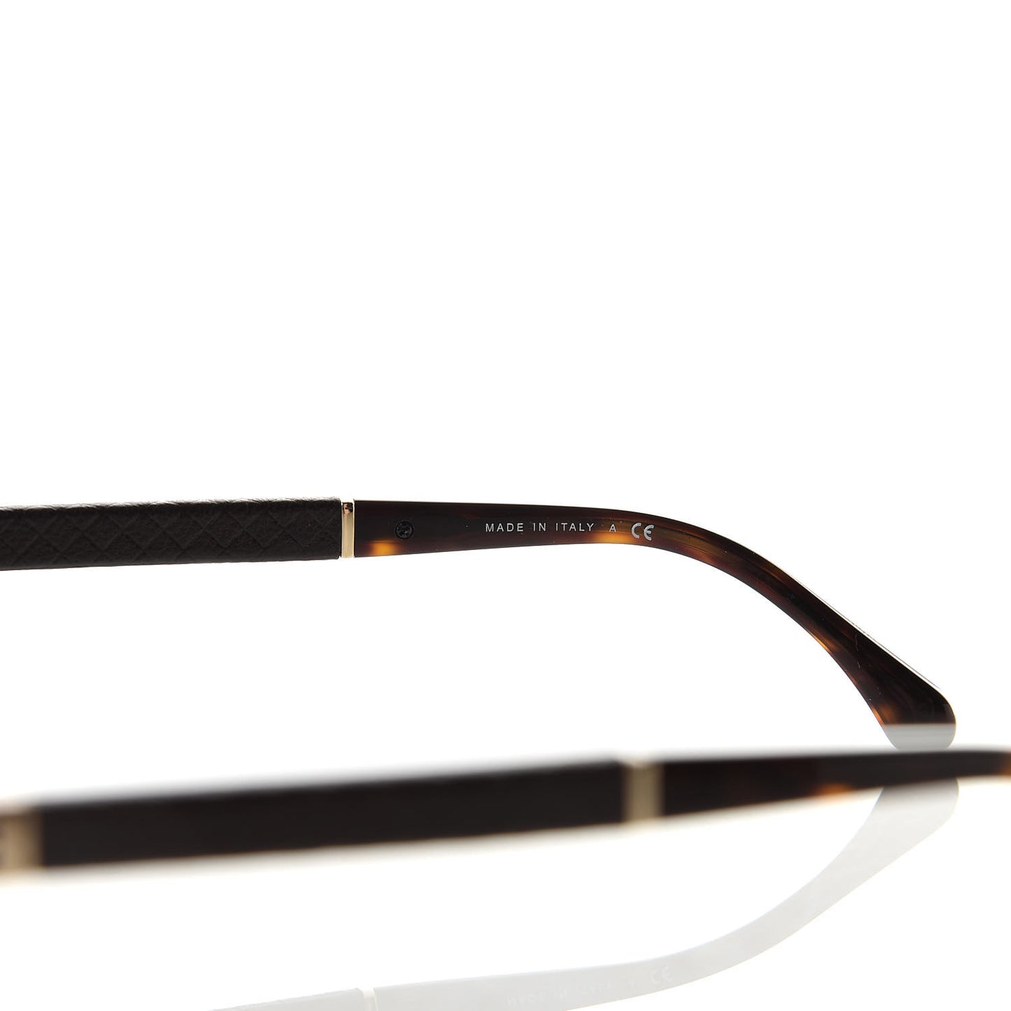 Lambskin Quilted CC Aviator Sunglasses 4195-Q Brown