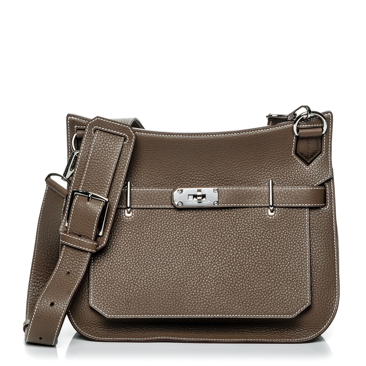 Hermes Taurillon Clemence Jypsiere 31 Etoupe 1 of 7