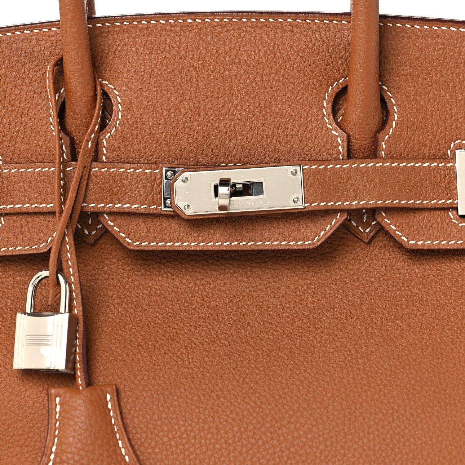 Hermes Togo Birkin 30 Gold 7 of 12