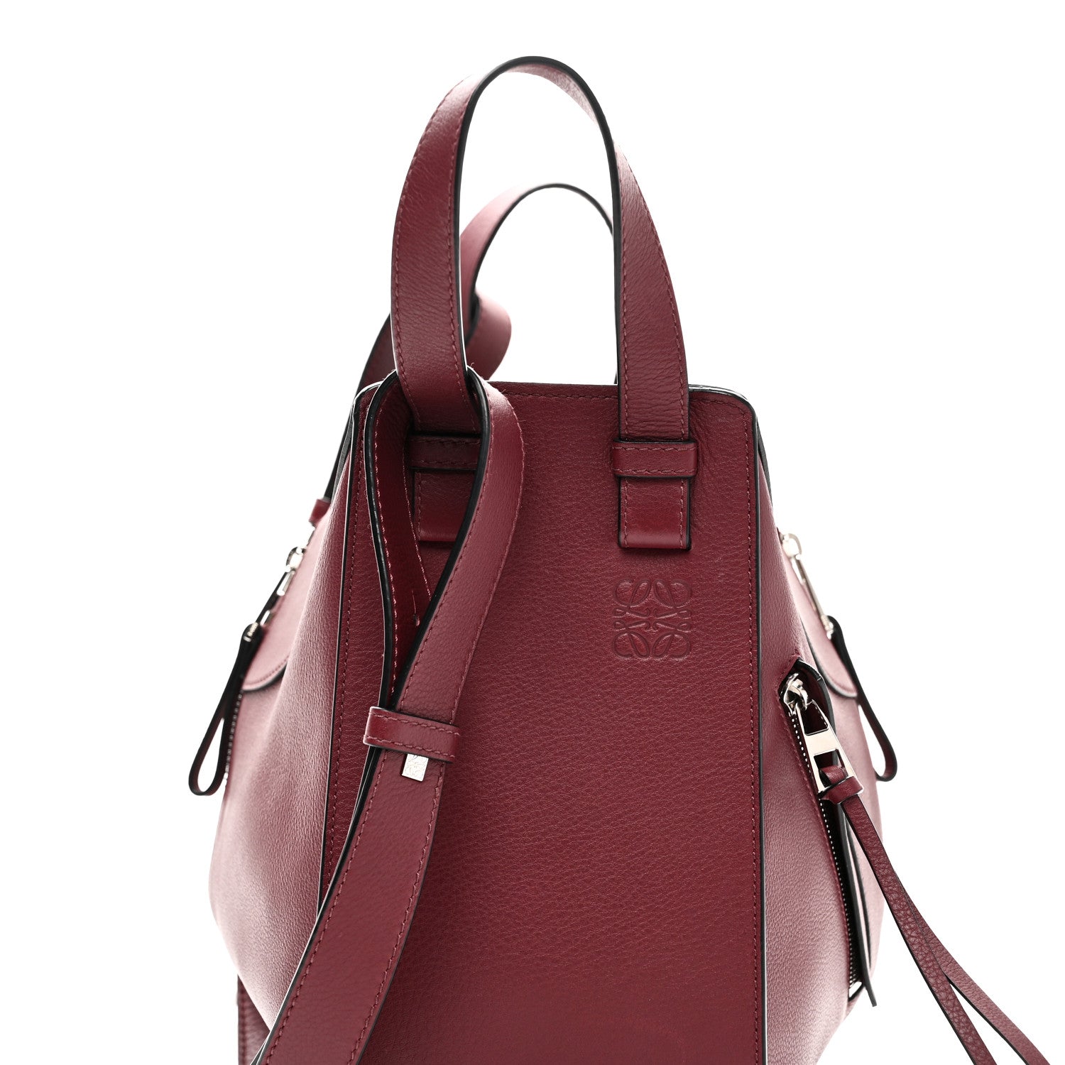 Loewe Calfskin Small Hammock Shoulder Bag Dark Red 7 of 9