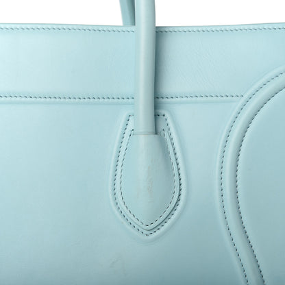 Celine Supple Calfskin Medium Phantom Luggage Azur 14 of 16
