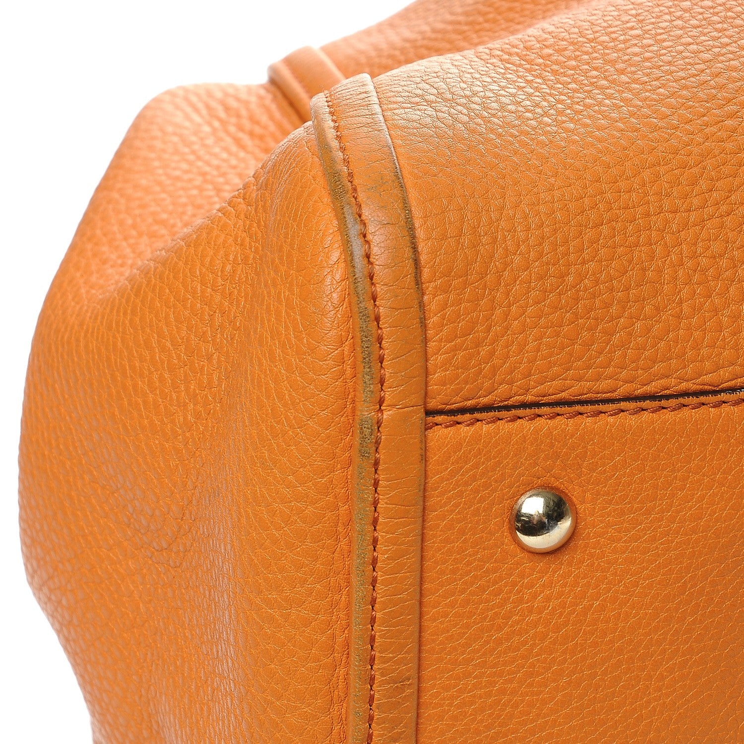 Gucci Cellarius Calfskin Large Soho Shoulder Bag Curcuma 8 of 10