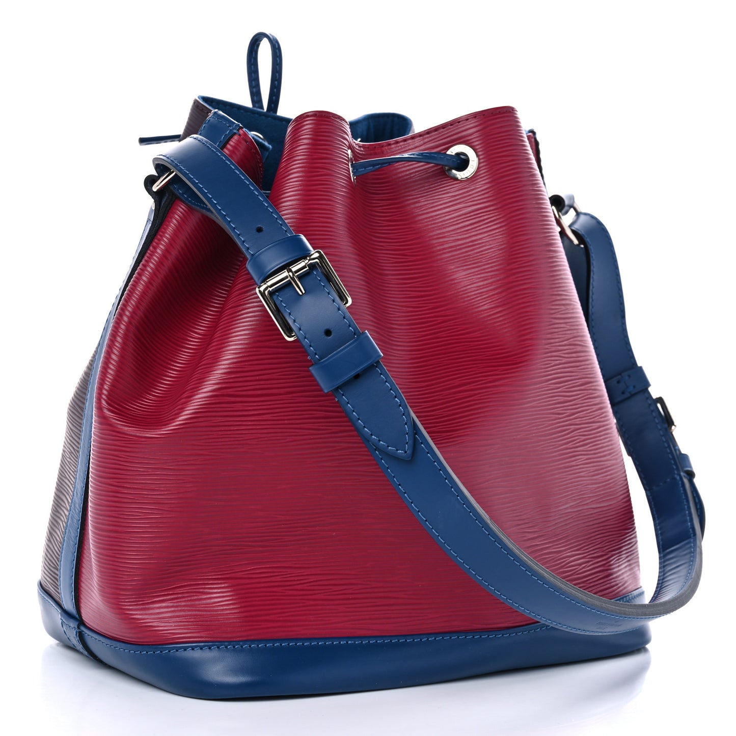 Epi Tri-Color Petit Noe NM Quetsche Fuchsia Saphir