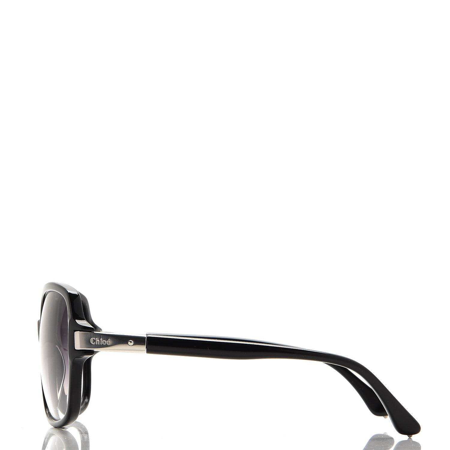 Chloe Oversized Round Sunglasses CL2238 Black 3 of 9