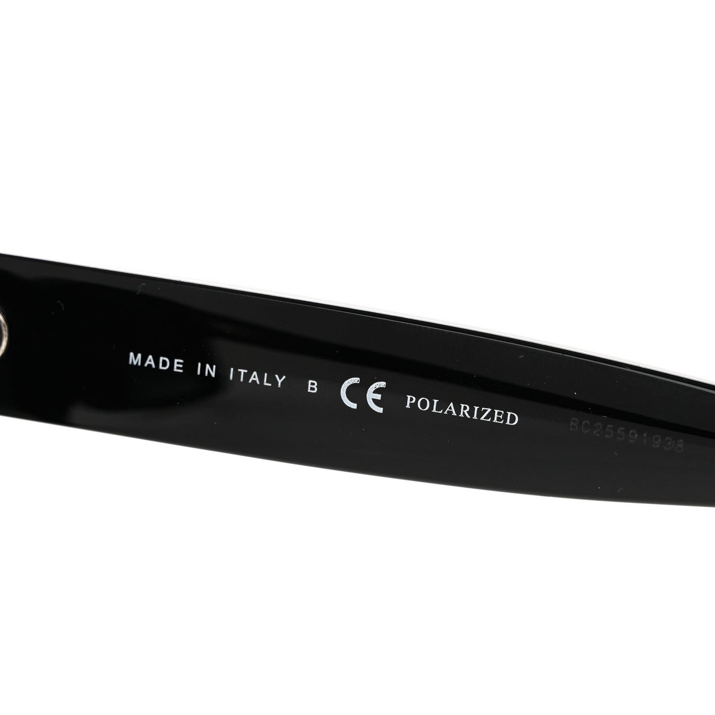 Acetate Square CC Sunglasses 5380 Black