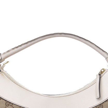Gucci Monogram Large D Gold Hobo Off White 12 of 17