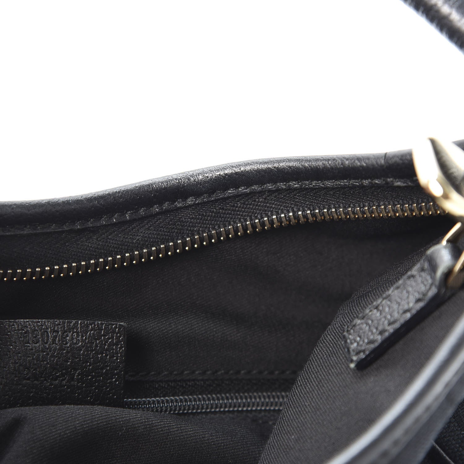Gucci Monogram Medium Abbey D Ring Hobo Black 9 of 10