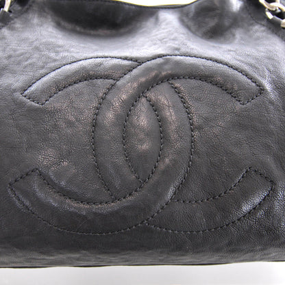 Chanel Leather Large Modern Chain Tote Black 7 of 12