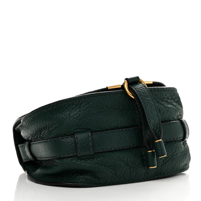 Chloe Calfskin Mini Marcie Round Crossbody Bag Rainforest 4 of 14