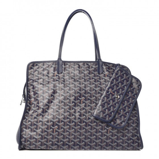 Goyardine Sac Hardy Pet Carrier PM Navy