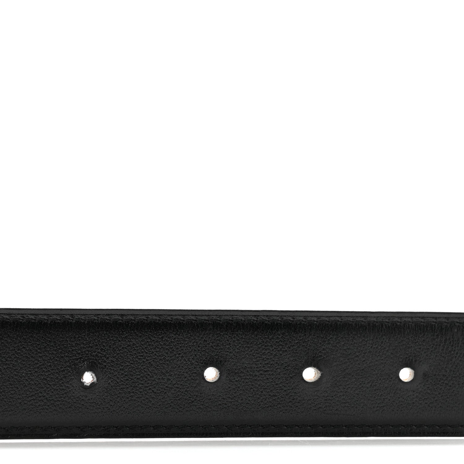 Hermes Box Togo 32mm H Belt 80 32 Black Gold 3 of 8