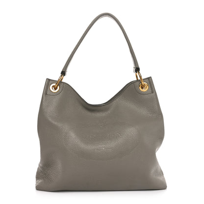Prada Vitello Phenix Logo Hobo Argilla 1 of 10