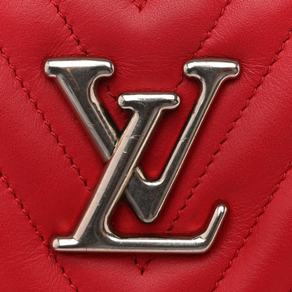 Louis Vuitton Calfskin New Wave Zipped Pochette Ecarlate 12 of 12