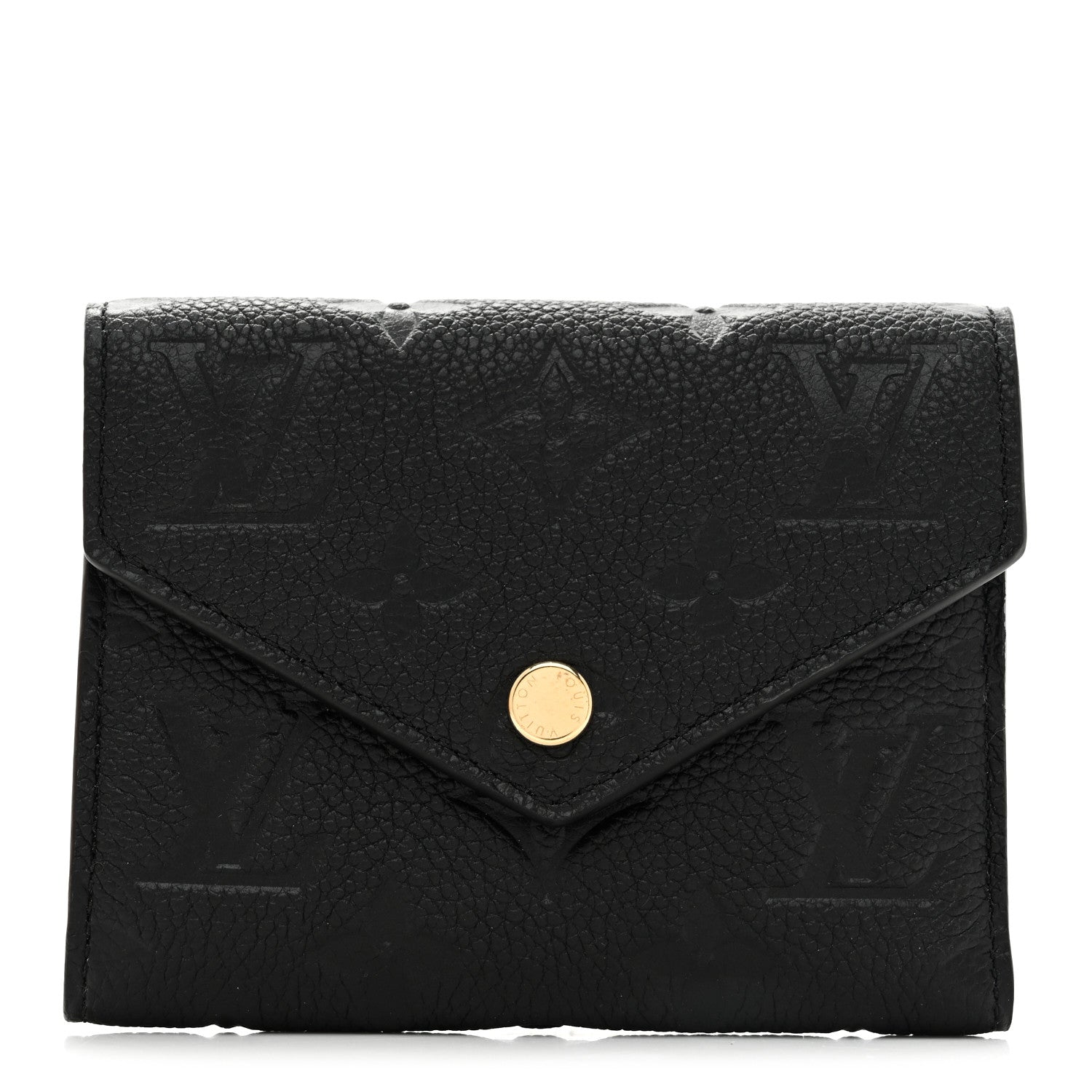 Louis Vuitton Empreinte Victorine Wallet Black 1 of 7