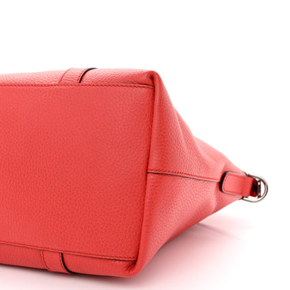 Gucci Dollar Calfskin Medium GG Charm Dome Satchel Sporting Red 11 of 11