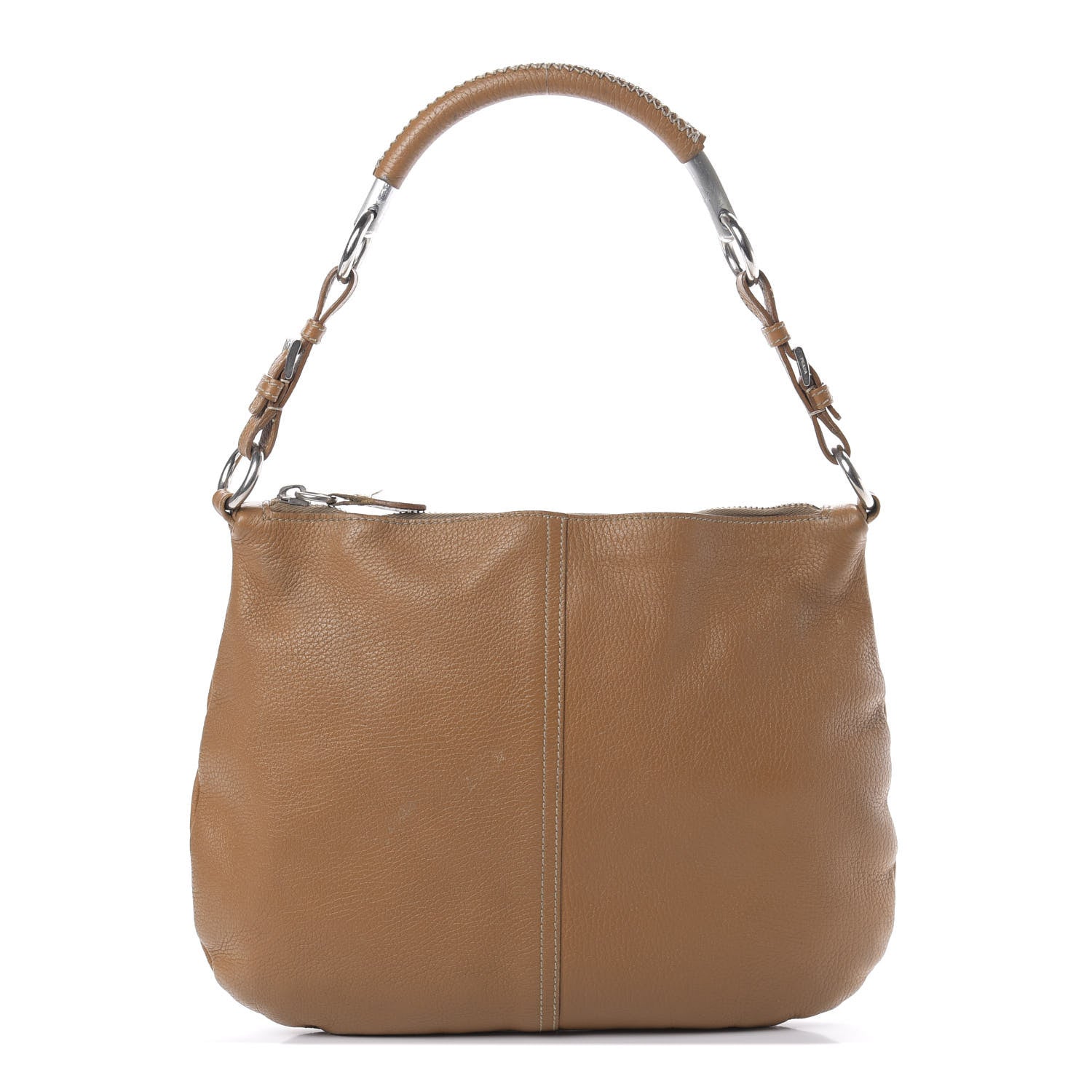 Prada Vitello Daino Hobo Cuoio 1 of 16