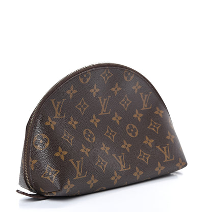 Louis Vuitton Monogram Trousse Demi Ronde 2 of 13