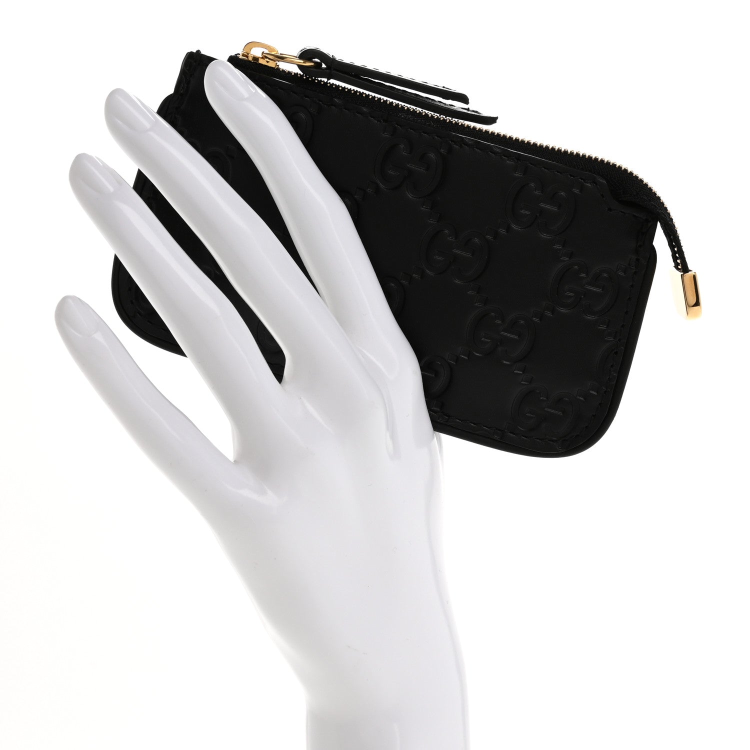 Gucci Guccissima Key Case Black 2 of 10