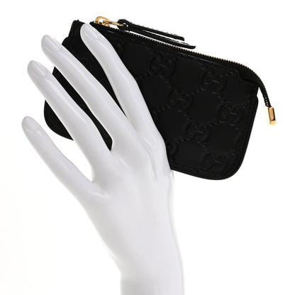 Gucci Guccissima Key Case Black 2 of 10