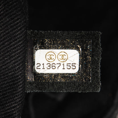 Chanel Suede Austrian Flap Satchel Black 7 of 7