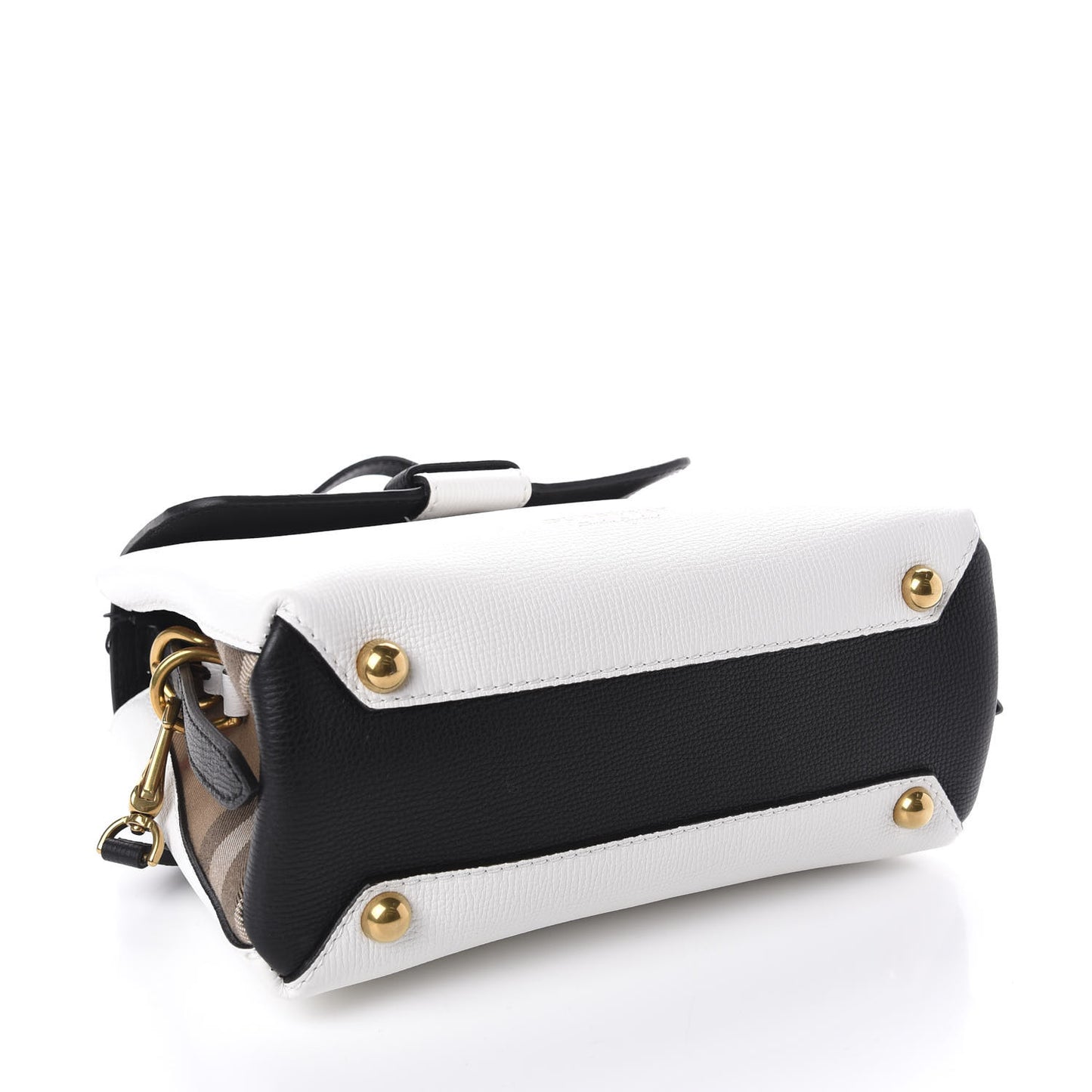 Derby Calfskin House Check Small Camberley Chalk White Black