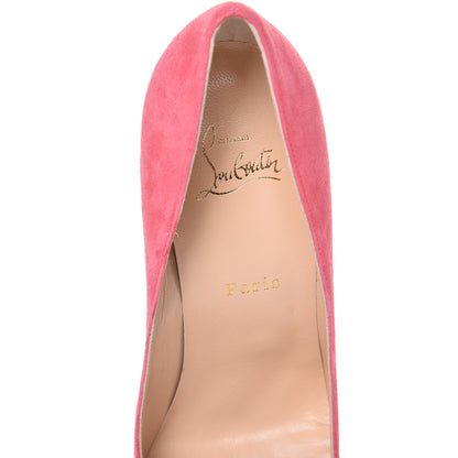 Christian Louboutin Suede Pigalle Follies 100 Pumps 39 Pink 7 of 9