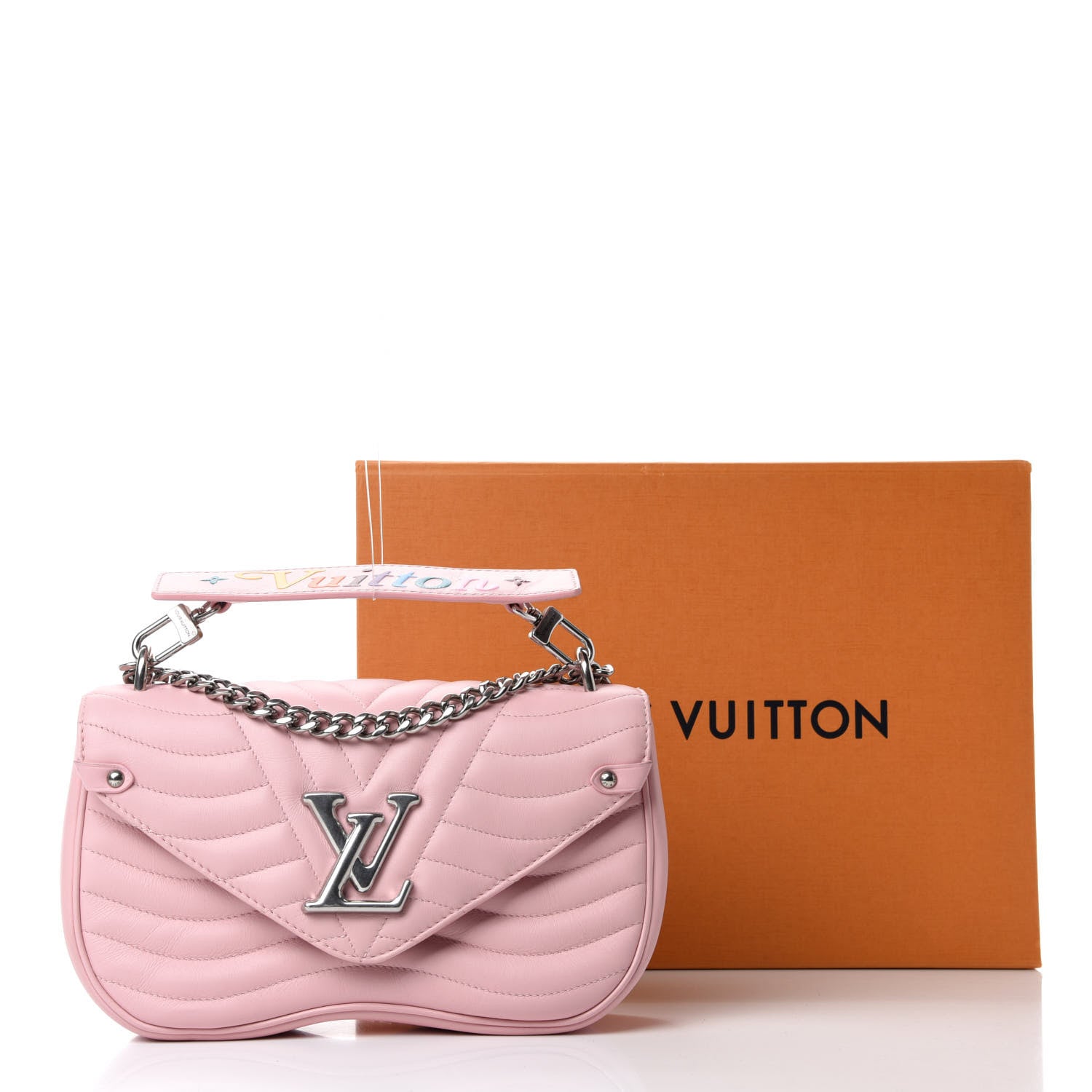 Louis Vuitton Calfskin New Wave Chain MM Smoothie Pink 11 of 11