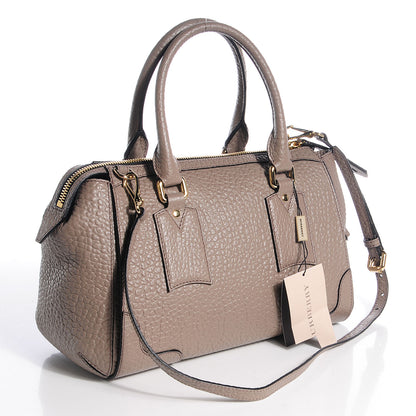 Burberry Heritage Grain Leather Small Gladstone Pale Taupe 5 of 12